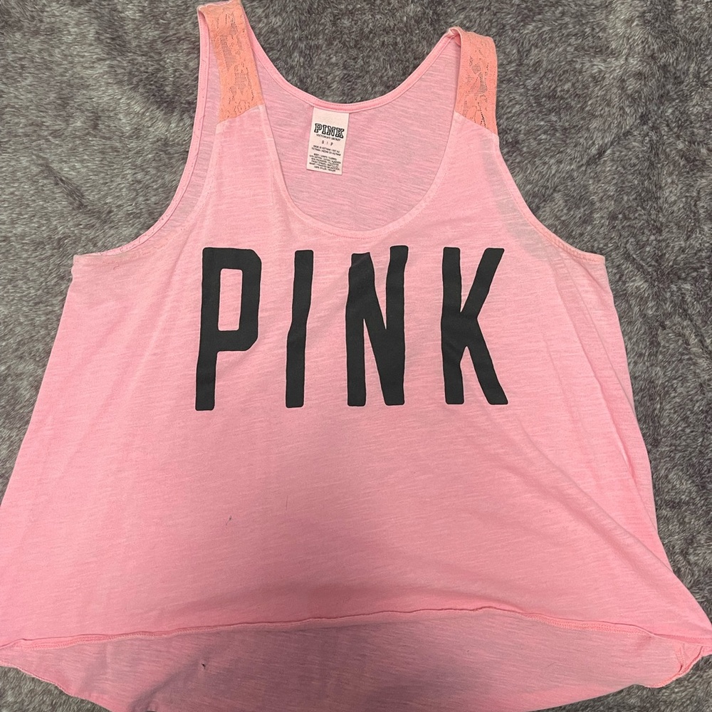 Pink tank top